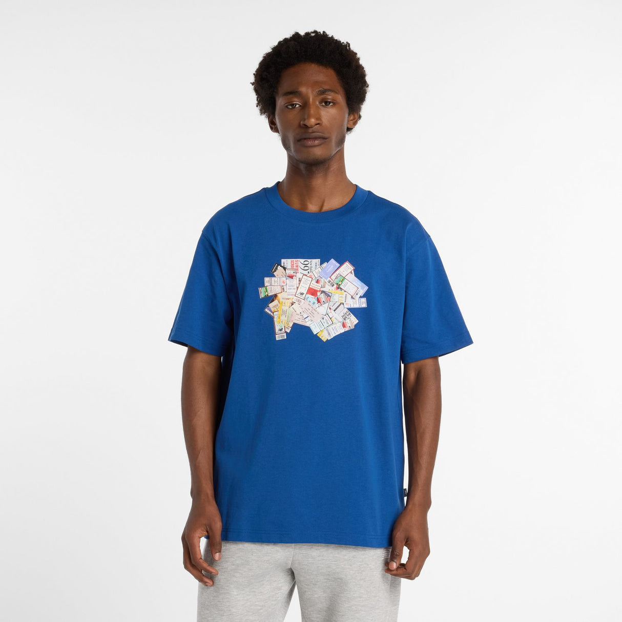 New Balance Men's Athletics Ticket T-Shirt-2