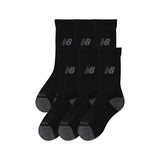 New Balance Youth Active Crew Socks 6 Pack-2