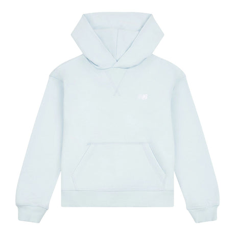 New Balance Youth Girl's French Terry Small Logo Hoodie-1