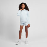 New Balance Youth Girl's French Terry Small Logo Hoodie-4
