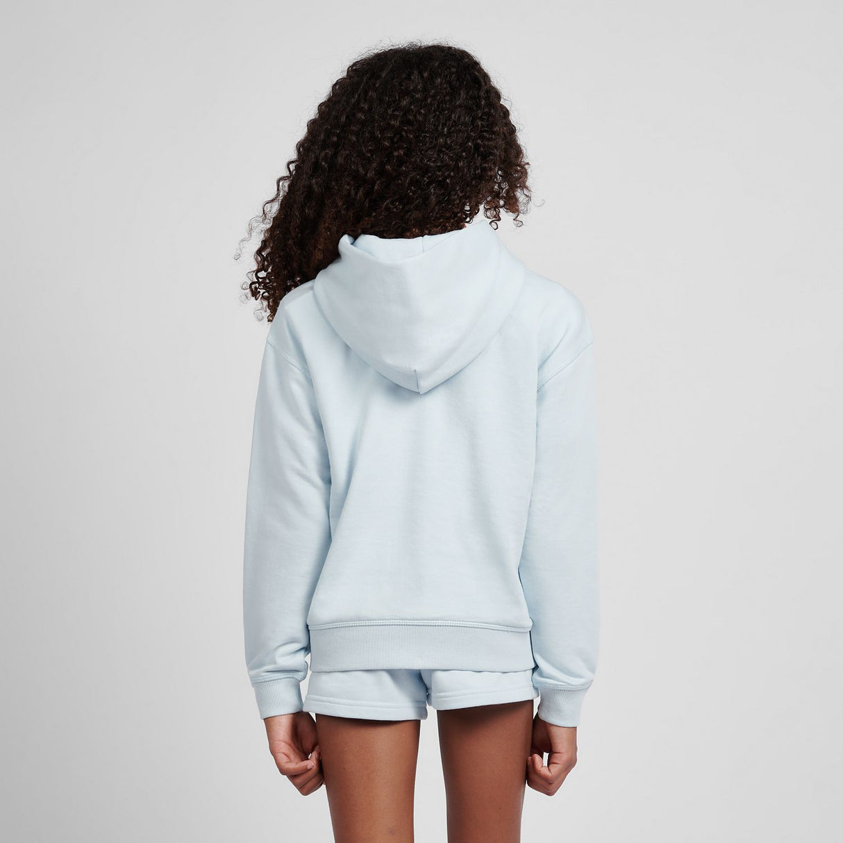 New Balance Youth Girl's French Terry Small Logo Hoodie-7