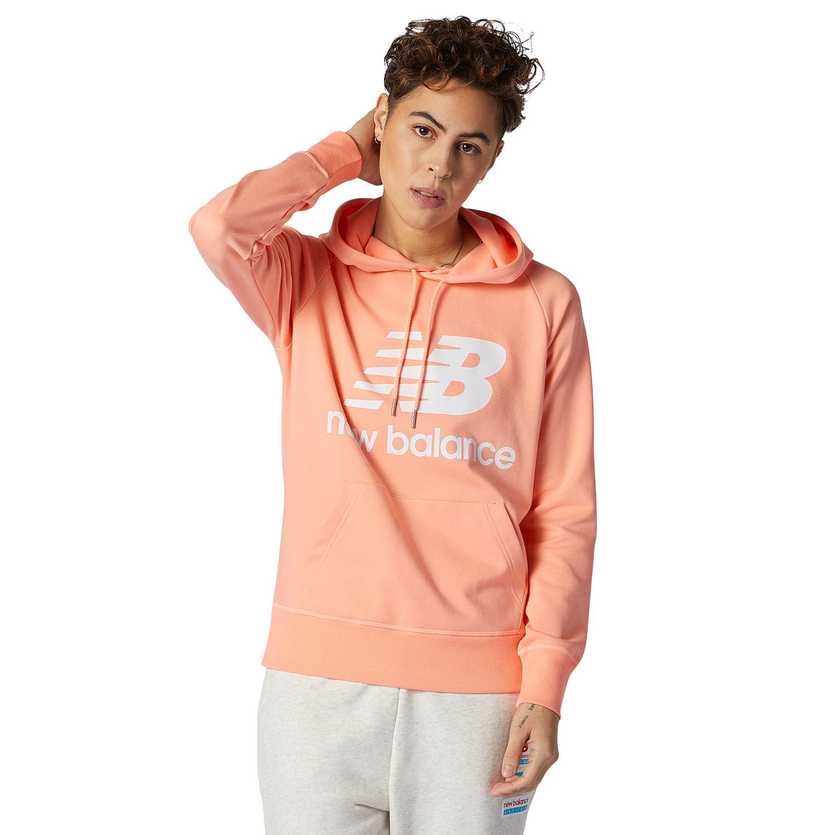 New Balance Women's Essentials Pullover Hoodie-1