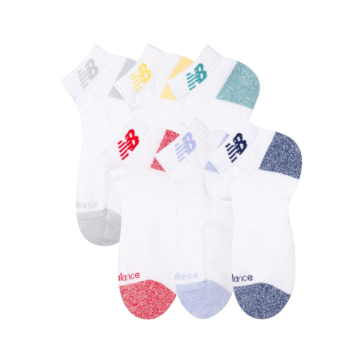 New Balance Active Low Cut Socks 6 Pack-2