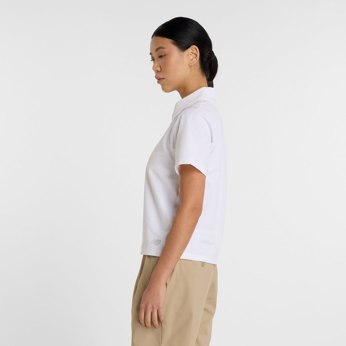 New Balance Women's Seersucker Tournament Polo-2