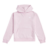 New Balance Youth Girl's French Terry Small Logo Hoodie-1
