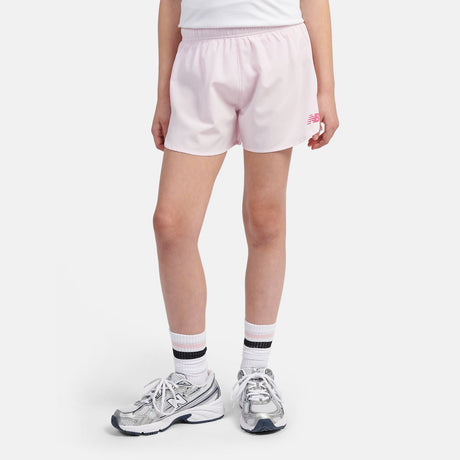 New Balance Youth Girl's Woven Shorts-1