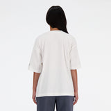 New Balance Women's Iconic Collegiate Jersey Oversized T-Shirt-3