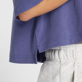 New Balance Women's Athletics Flower Oversized Cropped T-Shirt-6