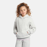 New Balance Youth Brush Back Small Logo Hoodie-5