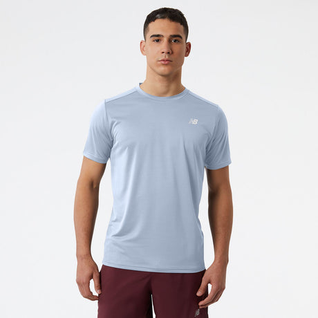 New Balance Men's Core Run Short Sleeve Tee-1