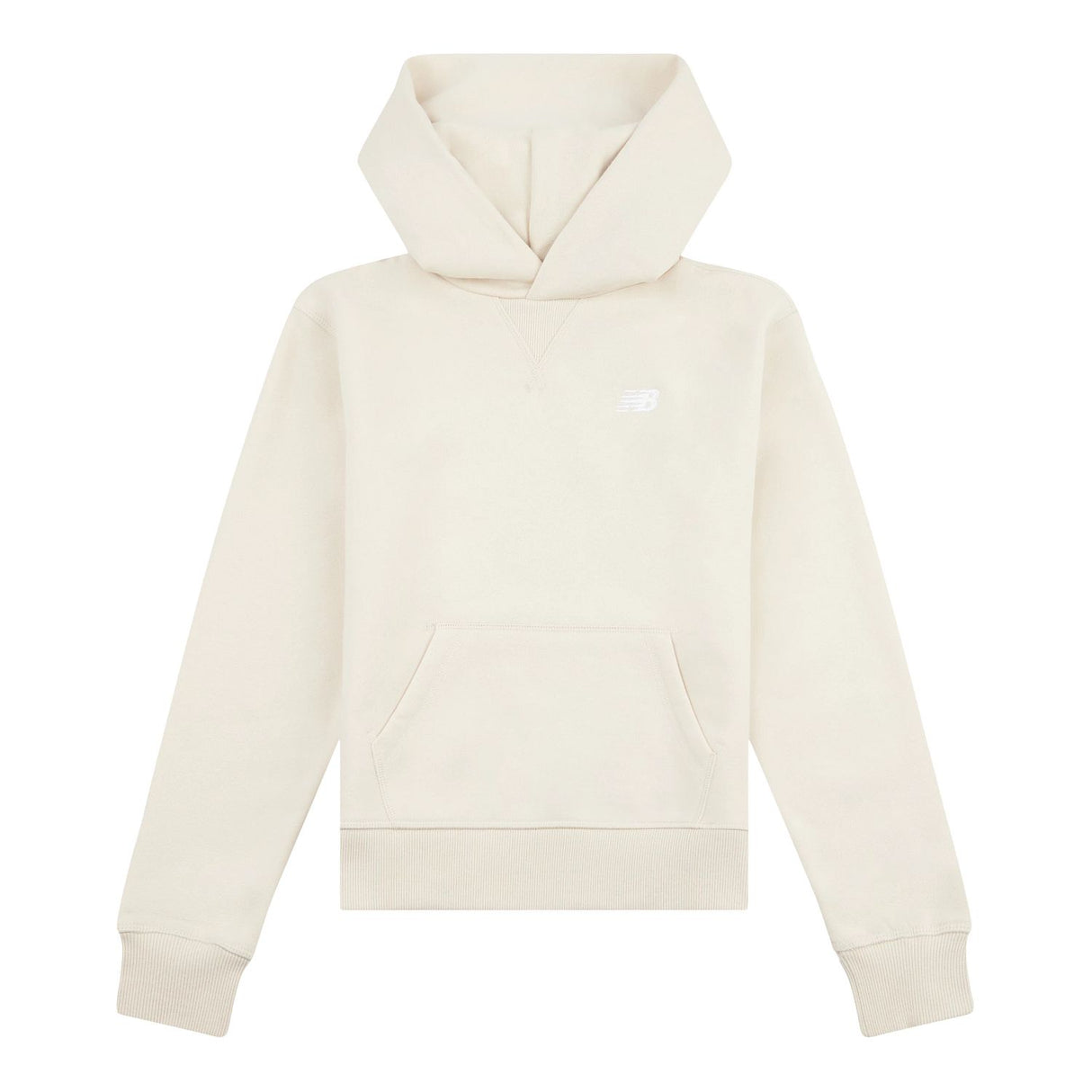 New Balance Youth Brush Back Small Logo Hoodie-1