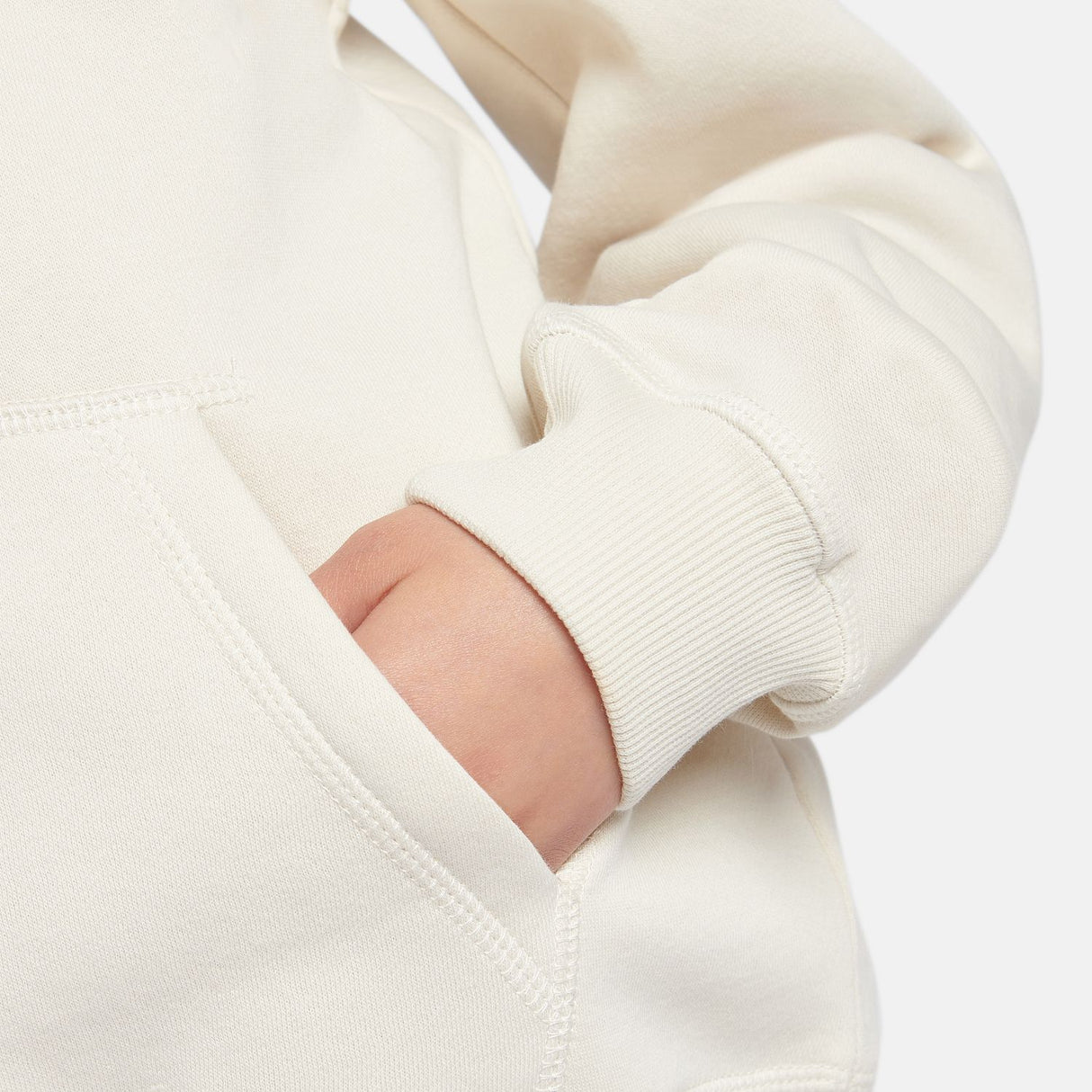 New Balance Youth Brush Back Small Logo Hoodie-8
