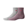 New Balance Waffle Knit Ankle Socks 2 Pack-1