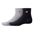 New Balance Waffle Knit Ankle Socks 2 Pack-1