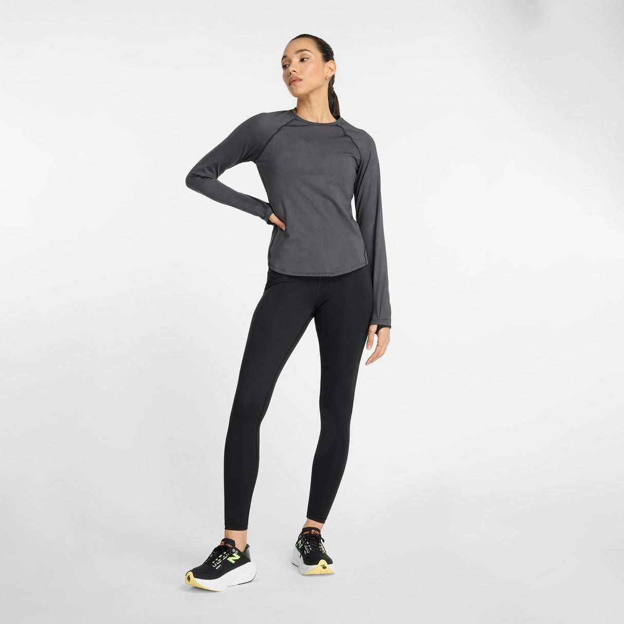 New Balance Women's Athletics Heat High Rise 27" Inseam Leggings-1