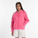 New Balance Women's Sport Fleece Logo Full Zip-1