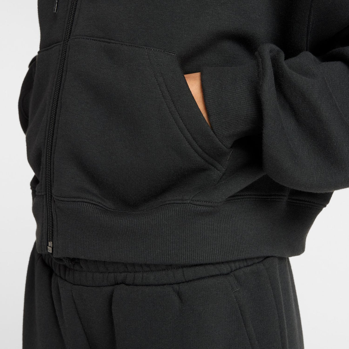 New Balance Women's Linear Heritage Fleece Full Zip-5
