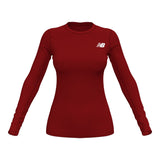 New Balance Women's Cold Comp Long Sleeve Crew-1