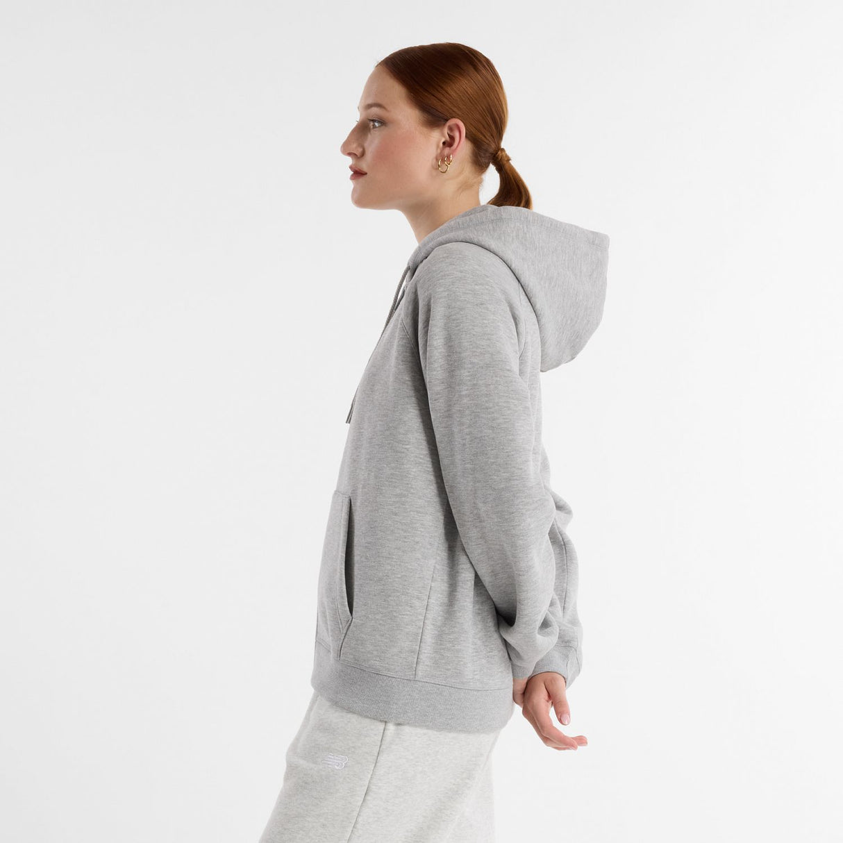 New Balance Women's Sport Fleece Logo Full Zip-2