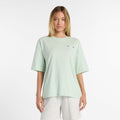 New Balance Women's Flower Oversize T-Shirt-1