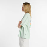 New Balance Women's Flower Oversize T-Shirt-2