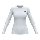 New Balance Women's Cold Comp Long Sleeve Crew-1