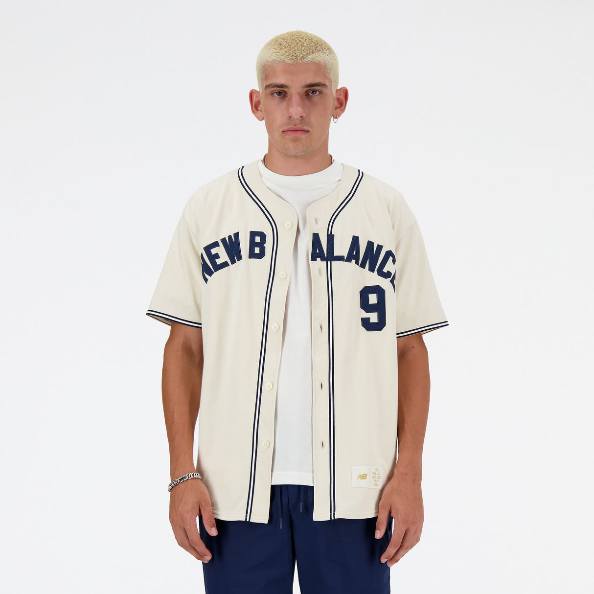 New Balance Men's Sportswear's Greatest Hits Baseball Jersey-1