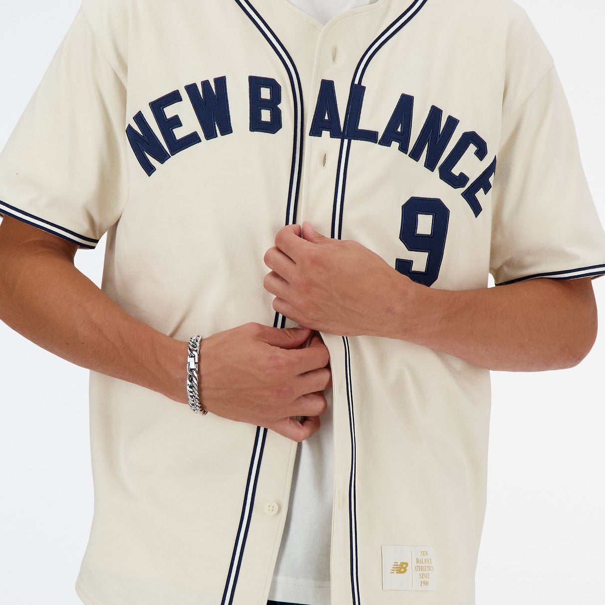 New Balance Men's Sportswear's Greatest Hits Baseball Jersey-4