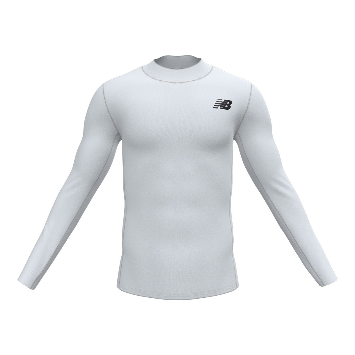New Balance Men's Cold Comp Mock Neck Top-1