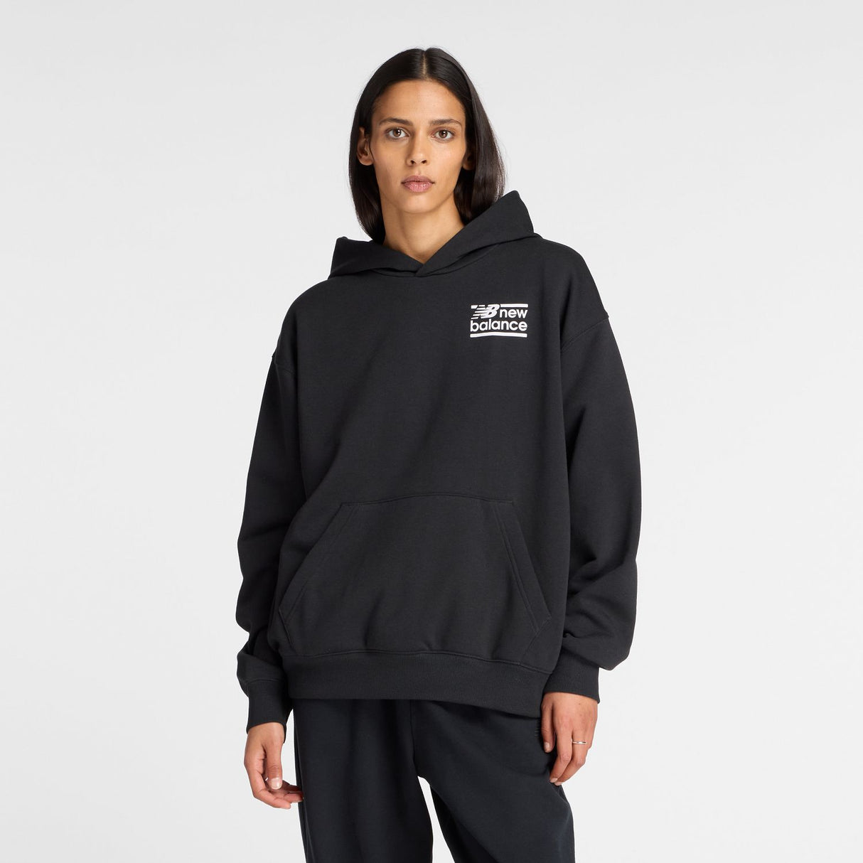 New Balance Women's Sport French Terry Graphic Hoodie-2