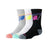 New Balance Youth Active Graphic Crew Socks 3 Pack-1