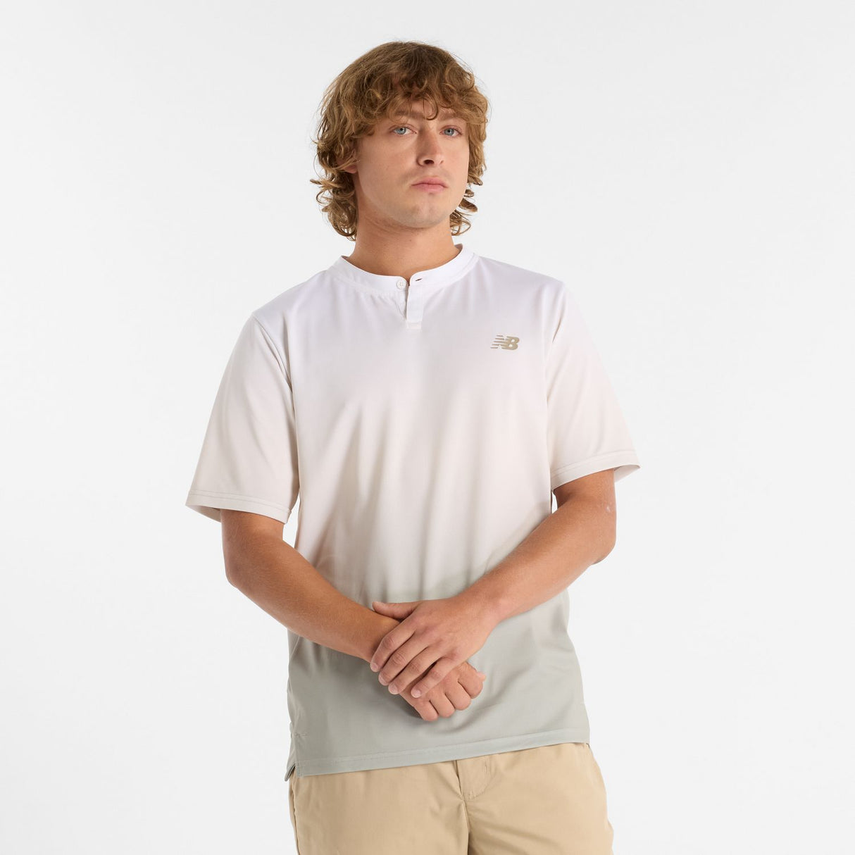 New Balance Men's Printed Tournament Tennis Top-1
