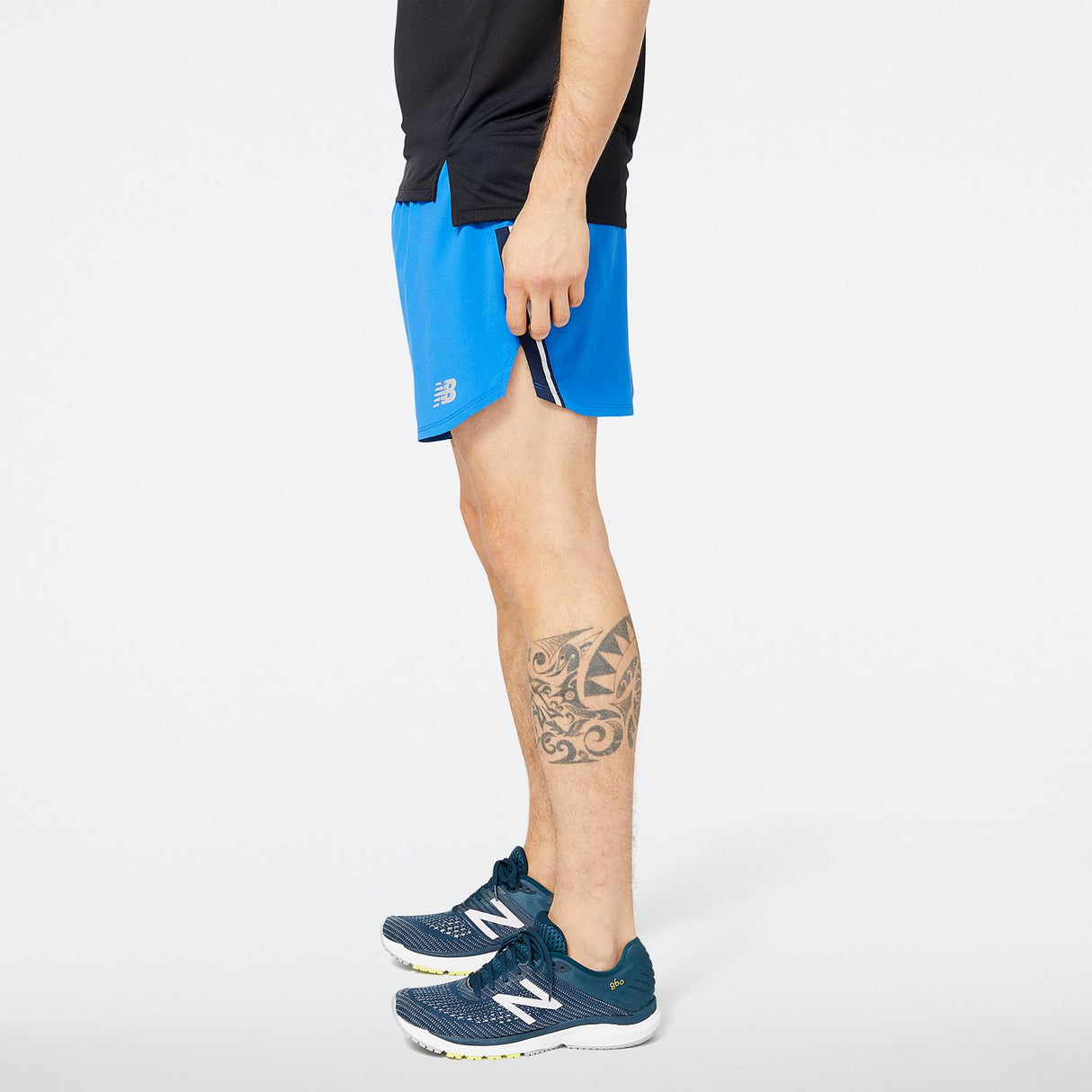 New Balance Men's Graphic Impact Run 5 Inch Short-2