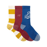 New Balance Active Graphic Crew Socks 3 Pack-3