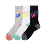 New Balance Active Graphic Crew Socks 3 Pack-2