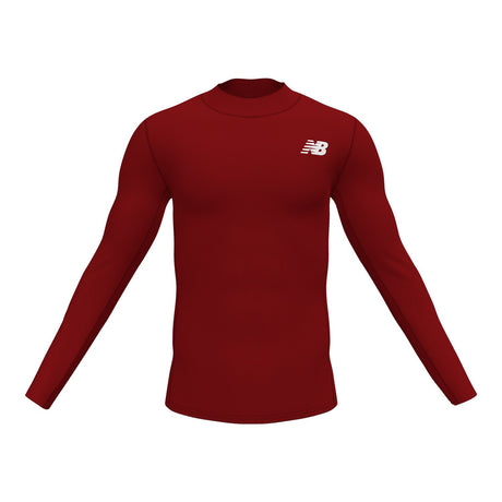 New Balance Men's Cold Comp Mock Neck Top-1