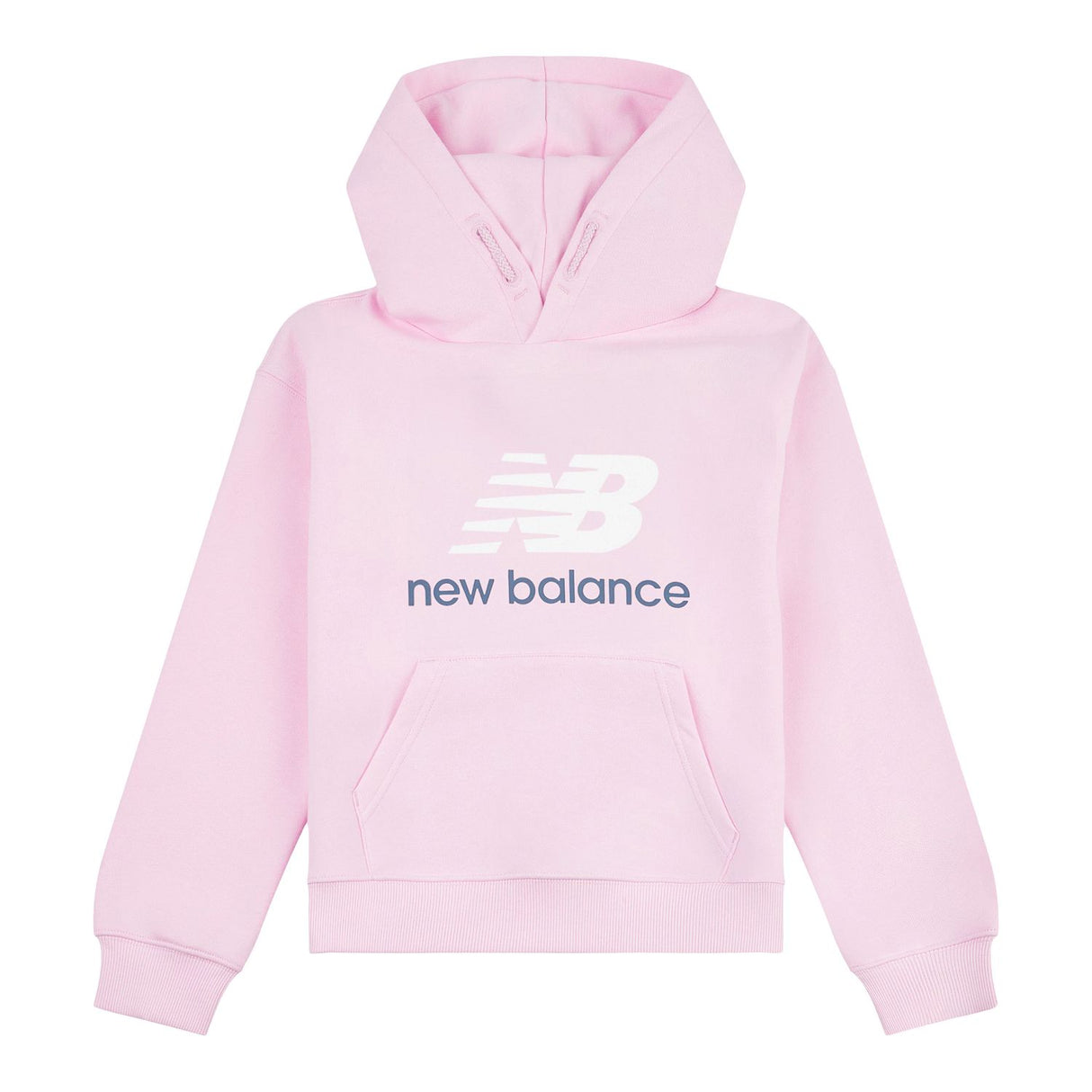 New Balance Youth French Terry Stacked Logo Hoodie-5