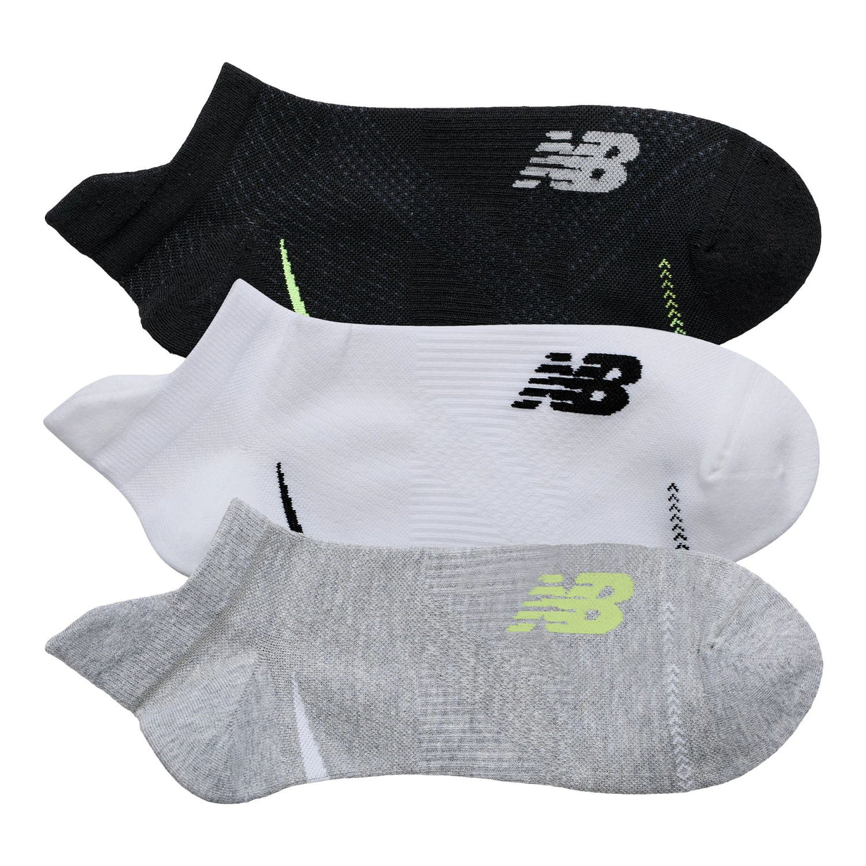 New Balance Running Repreve No Show Tab 3 Pair-2