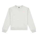New Balance Youth Girl's FT Small Logo Crew-1
