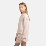 New Balance Youth Girl's FT Small Logo Crew-2