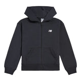 New Balance Youth French Terry Small Logo Full Zip Hoodie-1