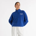 New Balance Women's Graphic Polar Fleece Half Zip-1