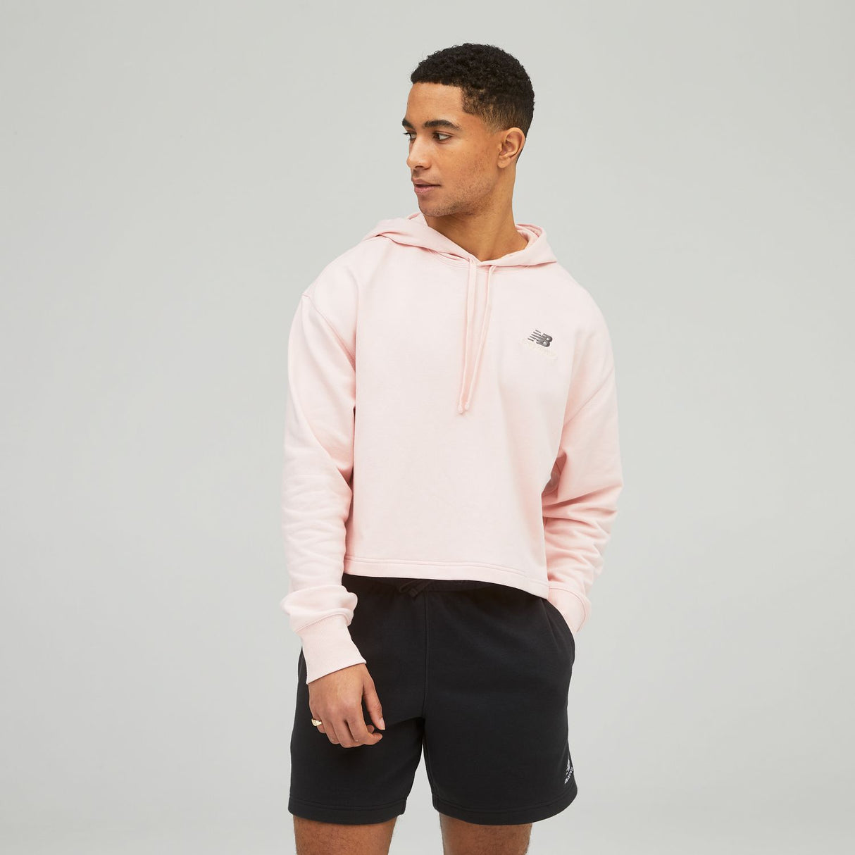 New Balance Uni-ssentials French Terry Crop Hoodie-3