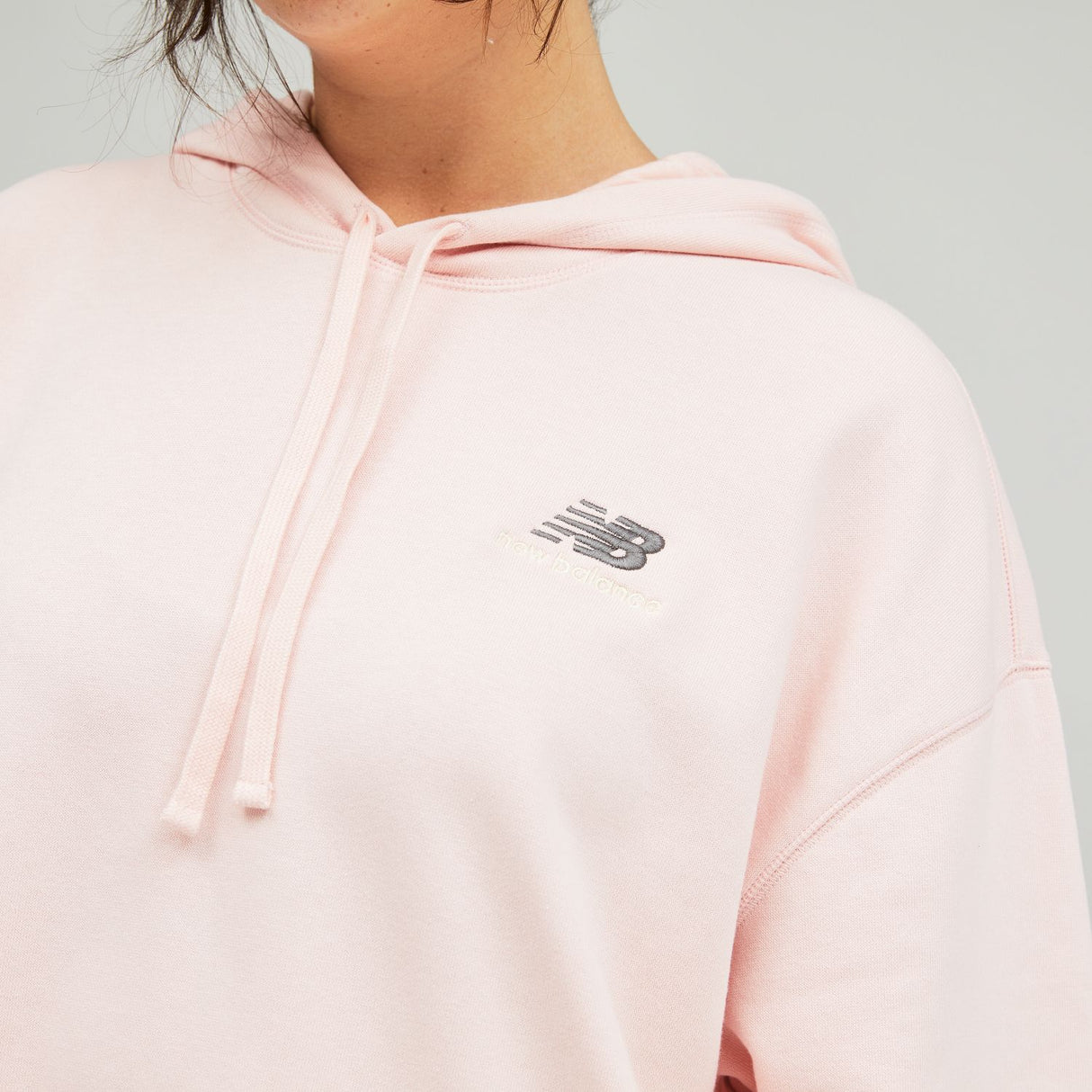 New Balance Uni-ssentials French Terry Crop Hoodie-5