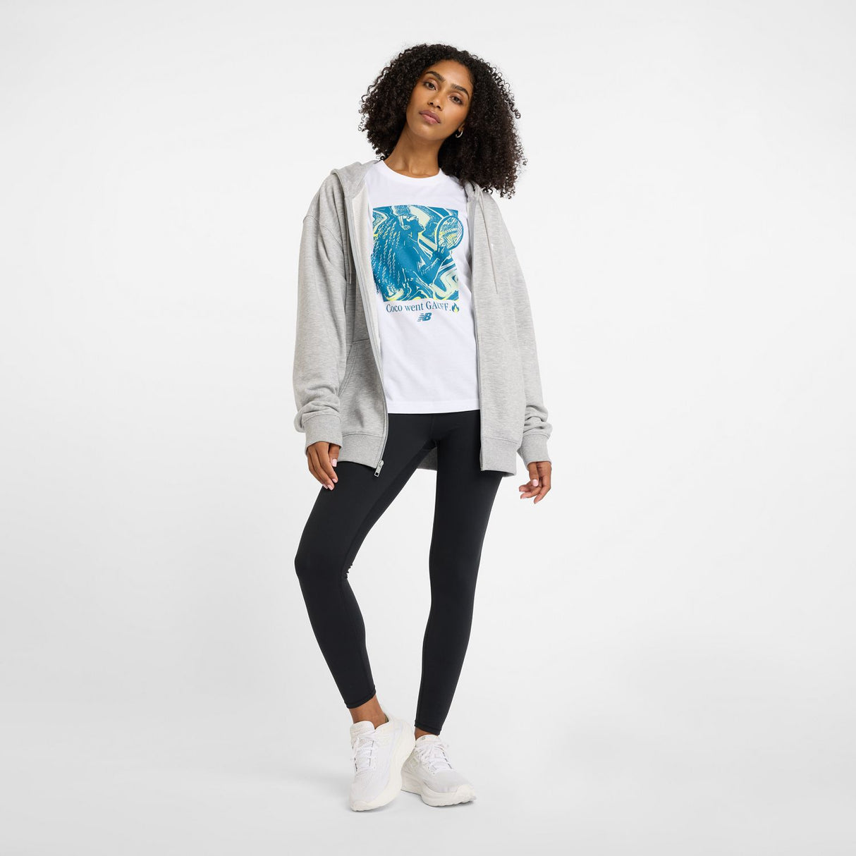 New Balance Women's Coco Gauff Exuberance T-Shirt-1