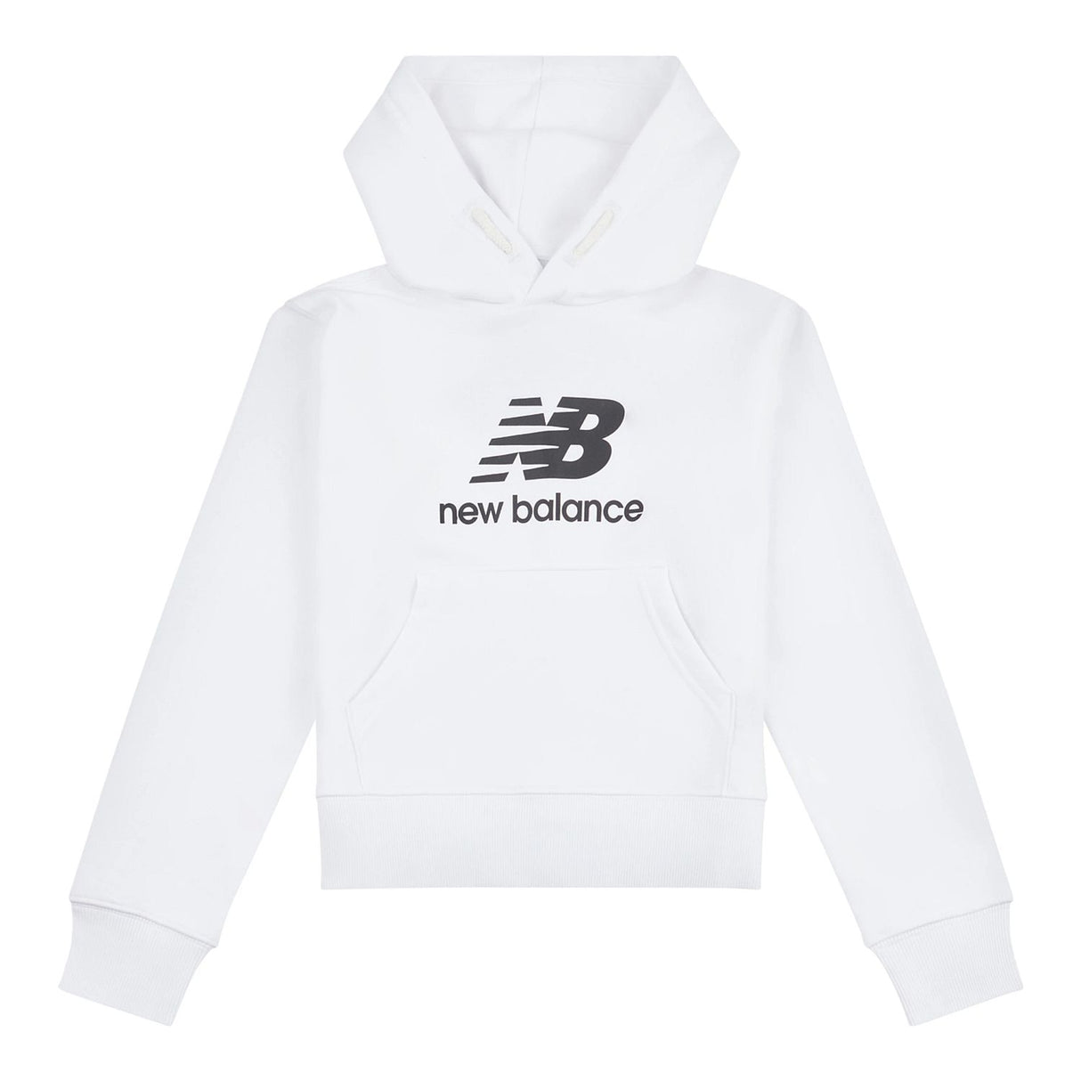 New Balance Youth French Terry Stacked Logo Hoodie-1