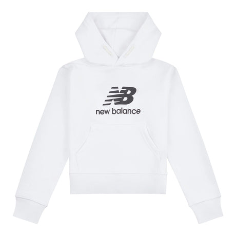 New Balance Youth French Terry Stacked Logo Hoodie-1