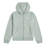New Balance Youth French Terry Small Logo Full Zip Hoodie-1
