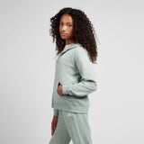 New Balance Youth French Terry Small Logo Full Zip Hoodie-6