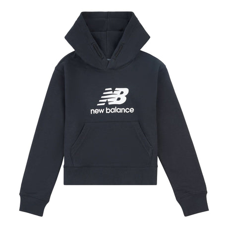 New Balance Youth French Terry Stacked Logo Hoodie-1